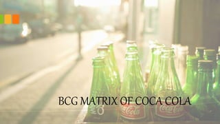 Coca cola sm final | PPTX