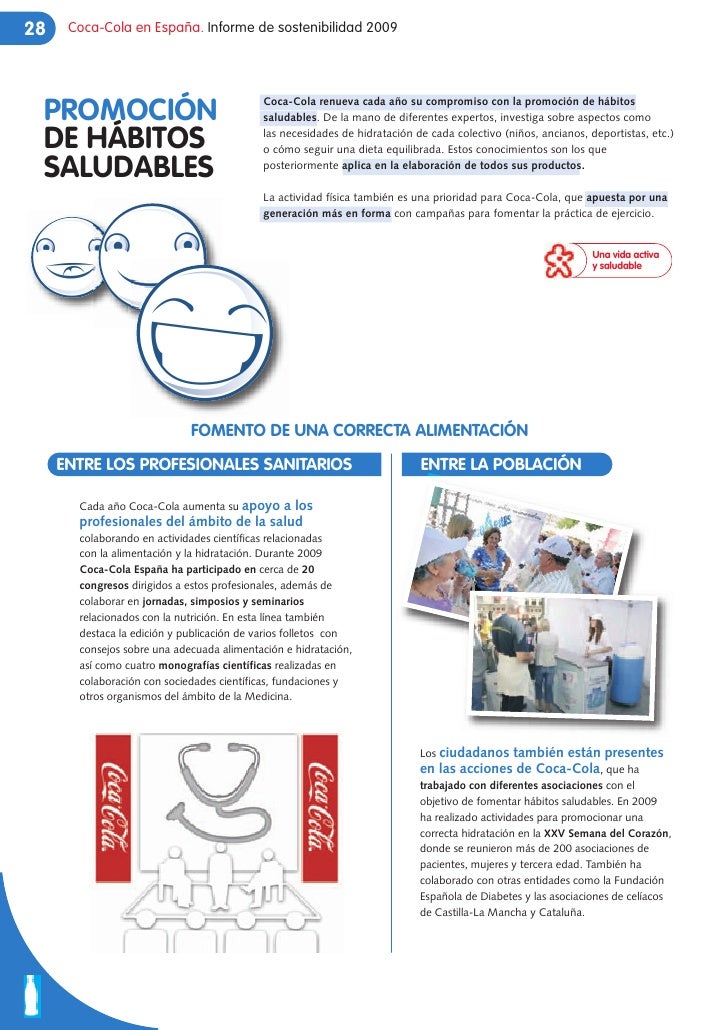 Informe de Sostenibilidad 2009  CocaCola