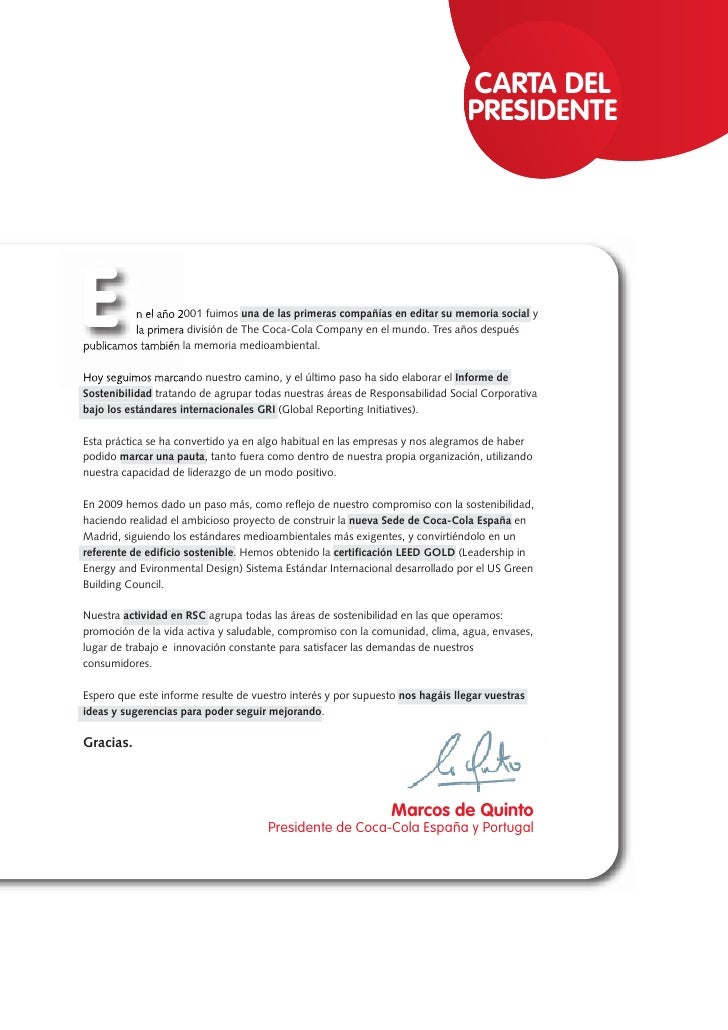 Informe de Sostenibilidad 2009 - Coca-Cola
