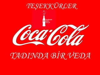 TEŞEKKÜRLER




TADINDA BİR VEDA
 