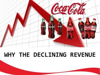 WHY THE DECLINING REVENUE
 