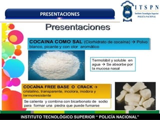 INSTITUTO TECNOLÓGICO SUPERIOR “ POLICÍA NACIONAL”
PRESENTACIONES
 