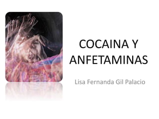COCAINA Y
ANFETAMINAS
Lisa Fernanda Gil Palacio
 