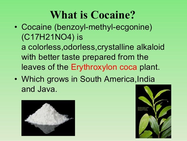 cocaine poisoning what is cocaine