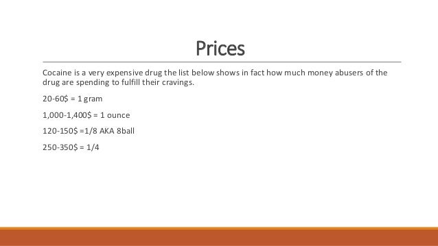 Cocaine powerpoint