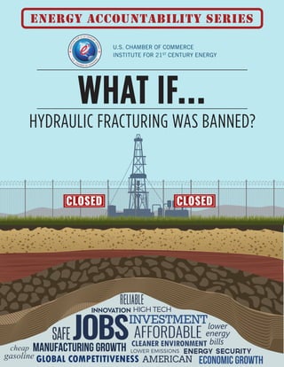 WHAT IF...
energy accountability series
HYDRAULIC FRACTURING WAS BANNED?
CLOSEDCLOSED
 