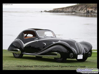 1936 Delahaye 135 Competition Court Figoniet Falaschi Coupe

 