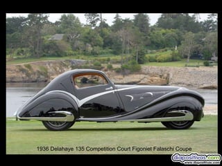 1936 Delahaye 135 Competition Court Figoniet Falaschi Coupe

 