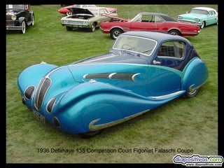 1936 Delahaye 135 Competition Court Figoniet Falaschi Coupe

 