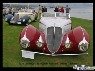 1936 Delahaye 135 Figoniet Falaschi Torpedo Cabriolet

 