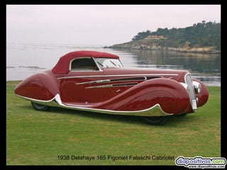 1938 Delahaye 165 Figoniet Falaschi Cabriolet

 