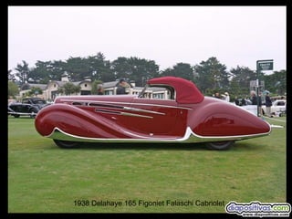 1938 Delahaye 165 Figoniet Falaschi Cabriolet

 