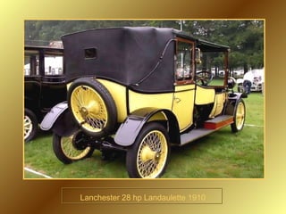 Lanchester 28 hp Landaulette 1910 