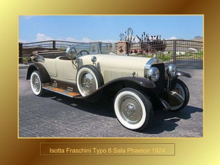 Isotta Fraschini Typo 8 Sala Phaeton 1924 