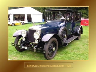 Minerva Limousine Landaulette 1925 