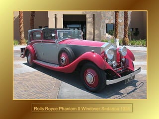 Rolls Royce Phantom II Windover Sedanca 1934 