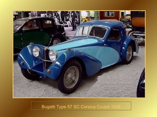 Bugatti Type 57 SC Corsica Coupé 1938 