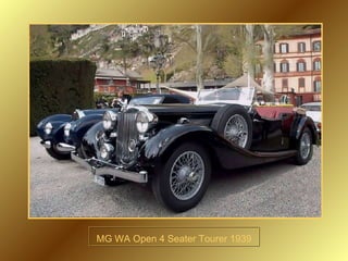MG WA Open 4 Seater Tourer 1939 