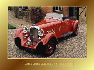 Aston Martin Lagonda V 12 Rapide 1939 