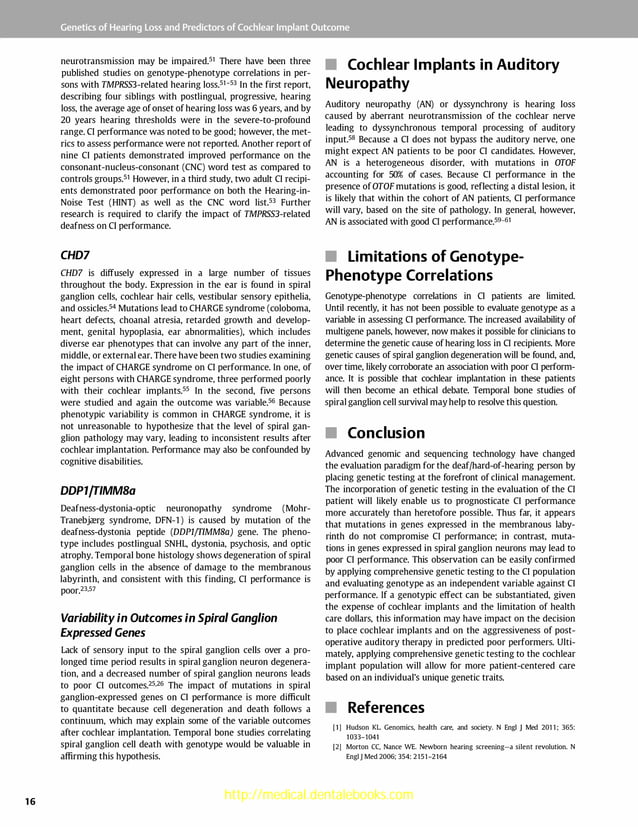 Cochlear implants: Indications, Investigation , Surgery | PDF
