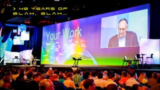 > 40 YEARS of


B l a h , b l a h …
 