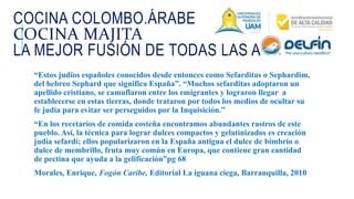 #Cocina Majita, la cocina colombo.árabe, la mejor de toda América. (2 ...