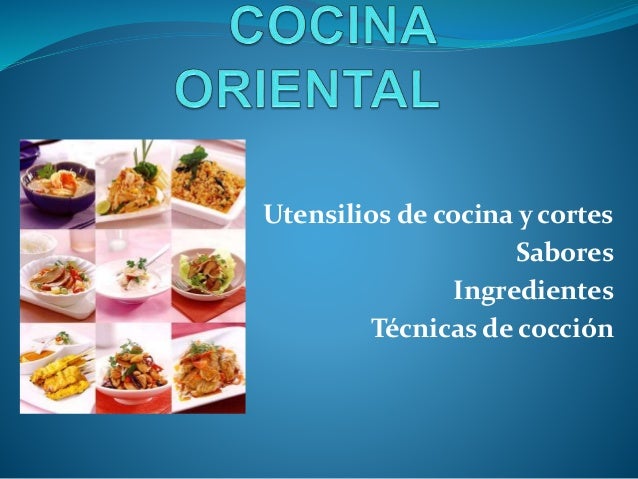 Cocina Oriental General