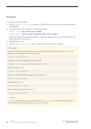 Cockpit esp | PDF