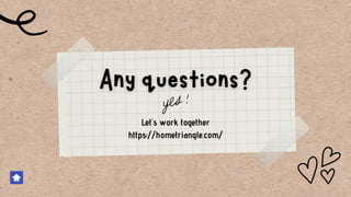 Let's work together
https://hometriangle.com/