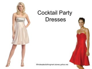 Cocktail Party  Dresses Wholesaleclothingmart.stores.yahoo.net 