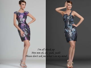 I'm all shook up  Mm mm oh, oh, yeah, yeah!  Please don't ask me what's on my mind  