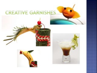 Cocktail garnishes