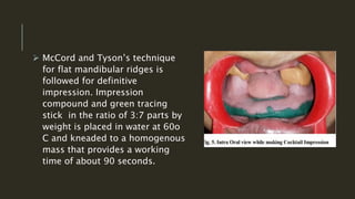 Cocktail impression technique | PPTX