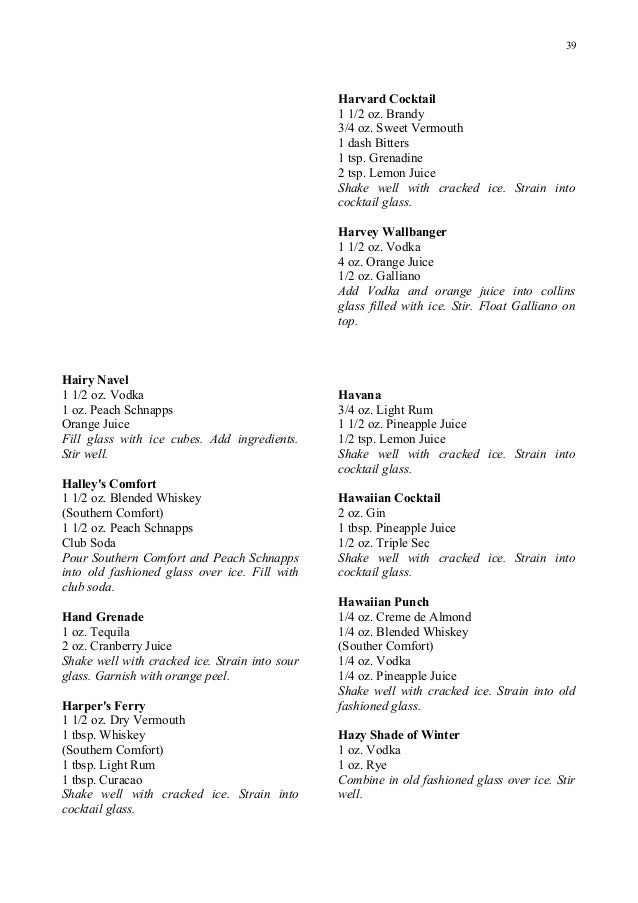 Cocktails International