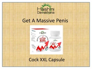 Get A Massive Penis
Cock XXL Capsule
 