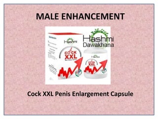 MALE ENHANCEMENT
Cock XXL Penis Enlargement Capsule
 