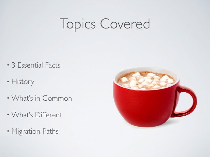 Between Cocoa and Cocoa Touch A Comparative Introduction