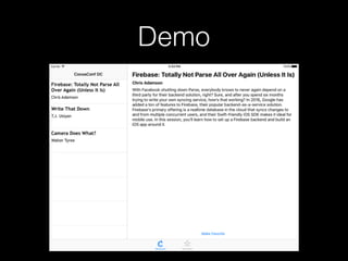 Demo
 