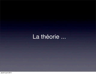 La théorie ...




jeudi 9 juin 2011
 