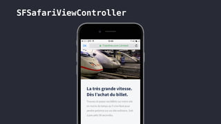 SFSafariViewController
 