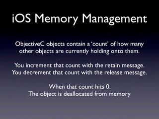 iOS Memory Management Basics