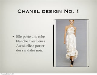 Coco chanel PPT