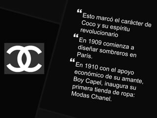 Coco chanel