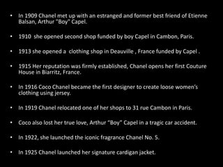 Coco Chanel & Arthur Boy Capel, PDF, Clothing