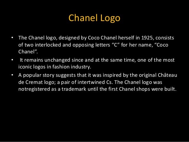 Coco chanel research paper outline