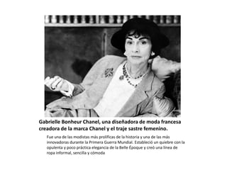 Los 3 diseños que reinventaron la moda femenina gracias a Coco Chanel |  paredro.com