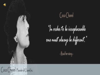 Coco Chanel Powerpoint Final Presentation