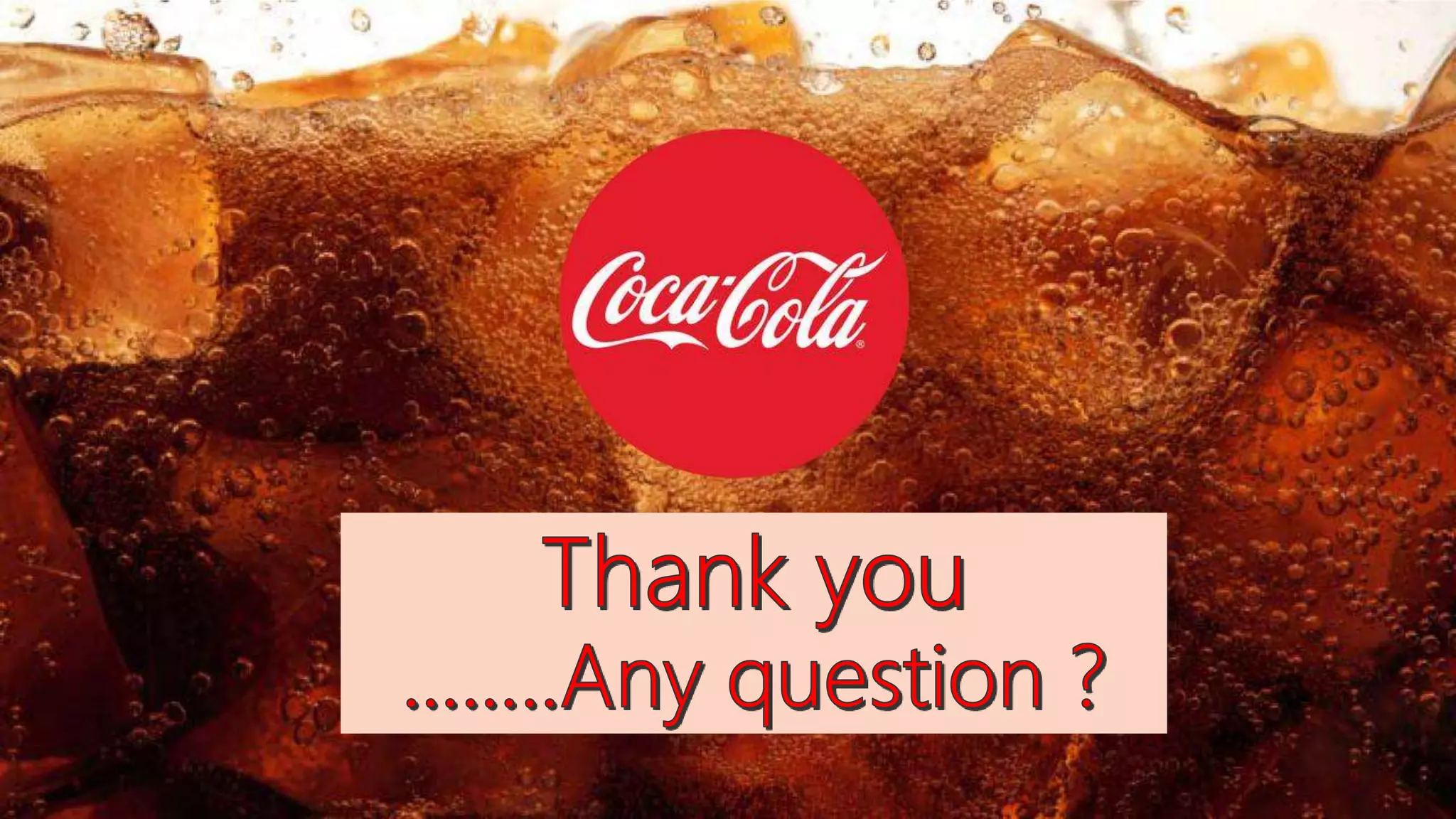Coco cola conundrum ppt