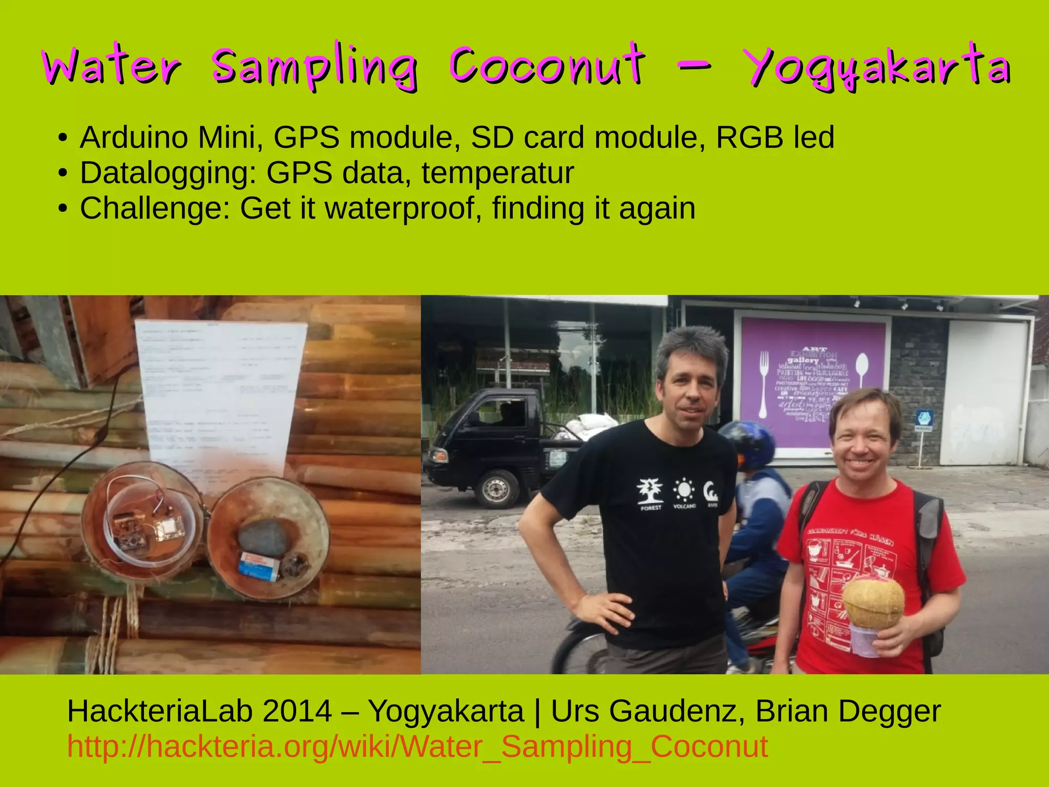 IoC – Internet of CoconutsIoC – Internet of Coconuts
 