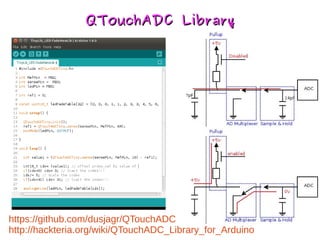 Coconut Theremin - QTouchADCCoconut Theremin - QTouchADC
 
